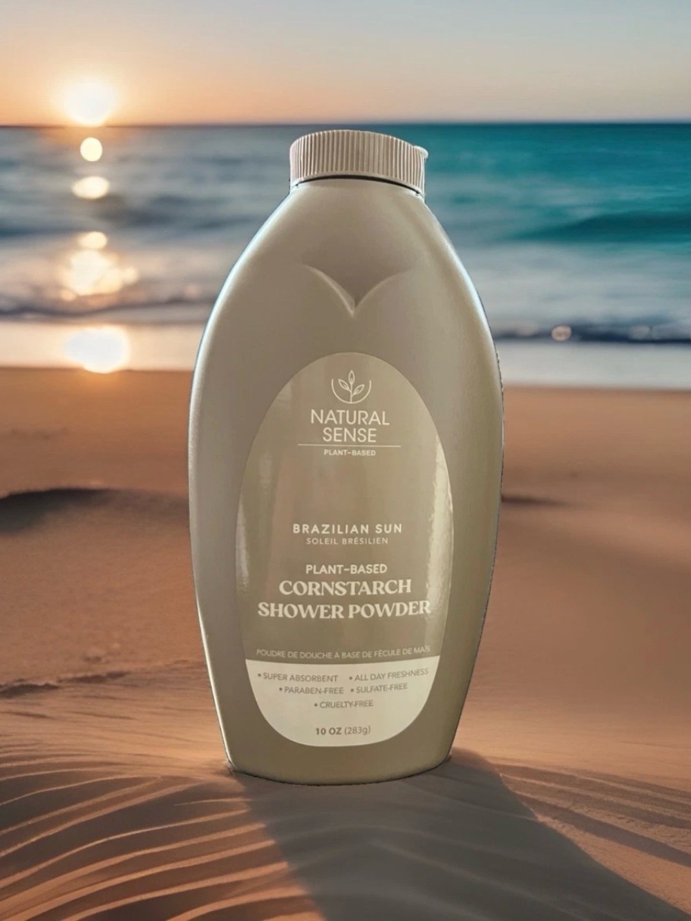Brazilian Sun Cornstarch Shower Powder